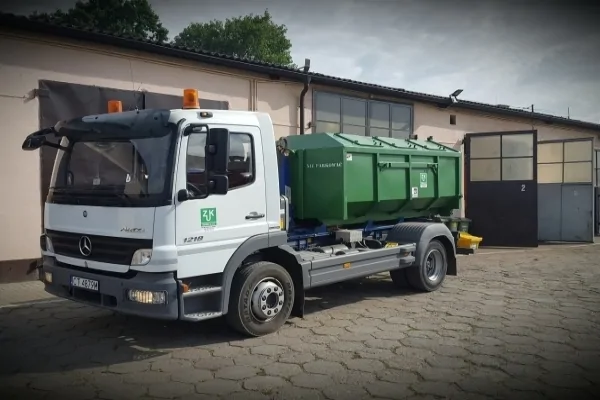 Pojazdy i sprzęt ZUK Świecie w pracy