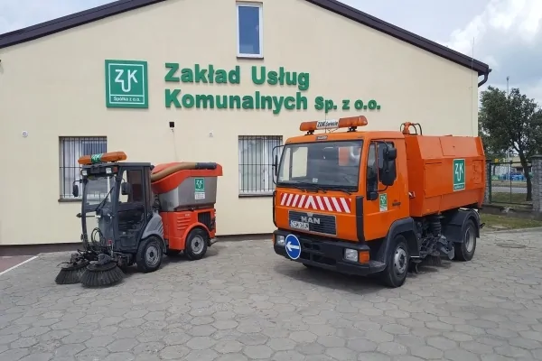 Pojazdy i sprzęt ZUK Świecie w pracy