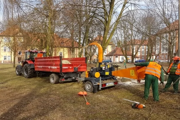 Pojazdy i sprzęt ZUK Świecie w pracy
