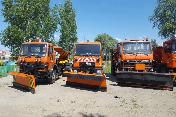Pojazdy i sprzęt ZUK Świecie w pracy