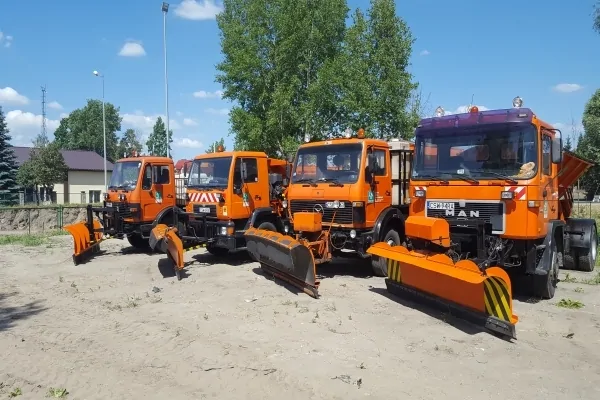 Pojazdy i sprzęt ZUK Świecie w pracy