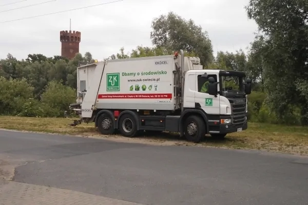 Pojazdy i sprzęt ZUK Świecie w pracy
